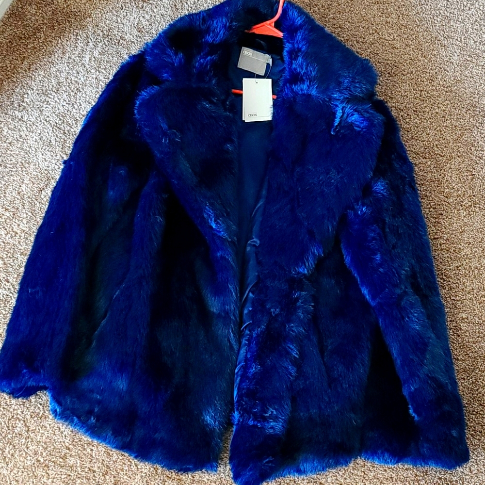 Brand New Asos Fur Coat
